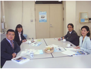 琉球大学医学部附属病院の方々来訪