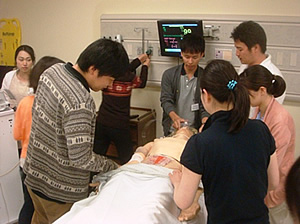 medical crisis team training（急変対応）