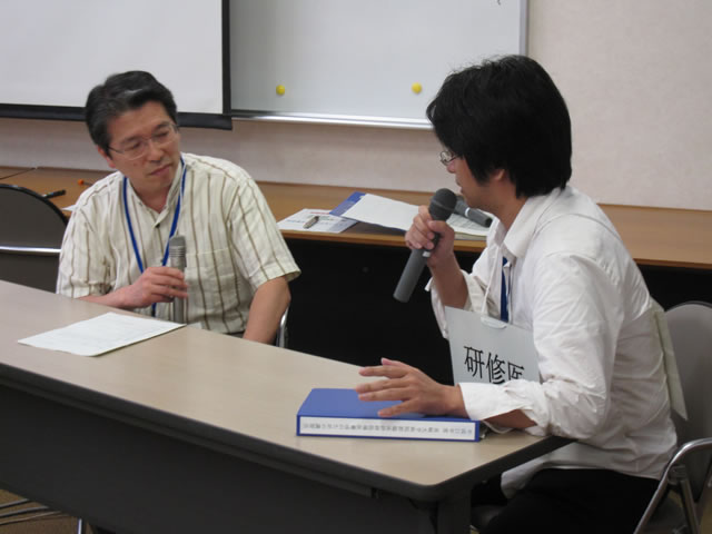 “良い指導医”実演