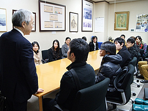 12.27　マッチ者と病院長の懇談会